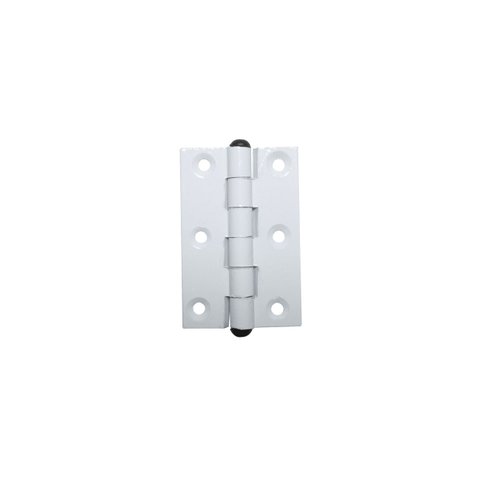 Dobradiça em Alumínio Branco 64 x 40 mm para Portas 10 Peças