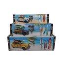 Ver imagem 3 de Conjunto de Madeira Porta Objetos Decorativo 3 Peças