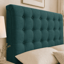 Ver imagem 3 de Cabeceira Ana Estofada Suede p/ Cama Box Casal King 195cm Quarto