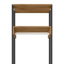 Ver imagem 3 de Guarda Roupa Modulado Closet Titan Preto Velluto/freijó - Pr Móveis Preto Velluto/ Freijó
