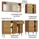 Ver imagem 5 de Armário de Cozinha Completa 169cm Rustic Emilly Box Madesa 03
