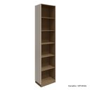 Ver imagem 2 de Módulo Cantoneira Lateral 245cm Altura Rimo Setiba - Carvalho/offwhite