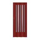 Ver imagem 1 de Porta Sanfonada de PVC Translucido 210cm x 84cm Plastporta Bcf Marrom/Mogno com