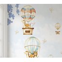 Ver imagem 3 de Papel de parede balãozinho infantil para quarto de bebê M² PP70