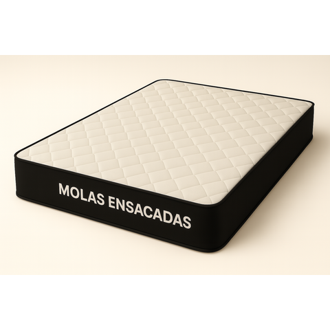 Colchão Molas Ensacadas 128x22x188