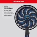 Ver imagem 6 de Ventilador de Coluna Arno X-treme Repelente 9 Pás 40cm Ve9r 110v