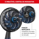 Ver imagem 2 de Ventilador de Coluna Arno X-treme Repelente 9 Pás 40cm Ve9r 110v