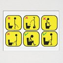 Ver imagem 1 de Placa Decorativa Frases Engraçadas Avisos Quarto Sala Banheiro:09