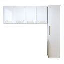 Ver imagem 2 de Lavanderia Modulada Guarulhos 1 Armário Multiuso e 2 Armários Aéreos Kaiki 