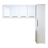 Lavanderia Modulada Guarulhos 1 Armário Multiuso e 2 Armários Aéreos Kaiki  - 2
