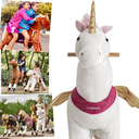 Ver imagem 4 de Cavalinho de Pedal Kiddo Montaria Uppi Branco Unicornio Medio