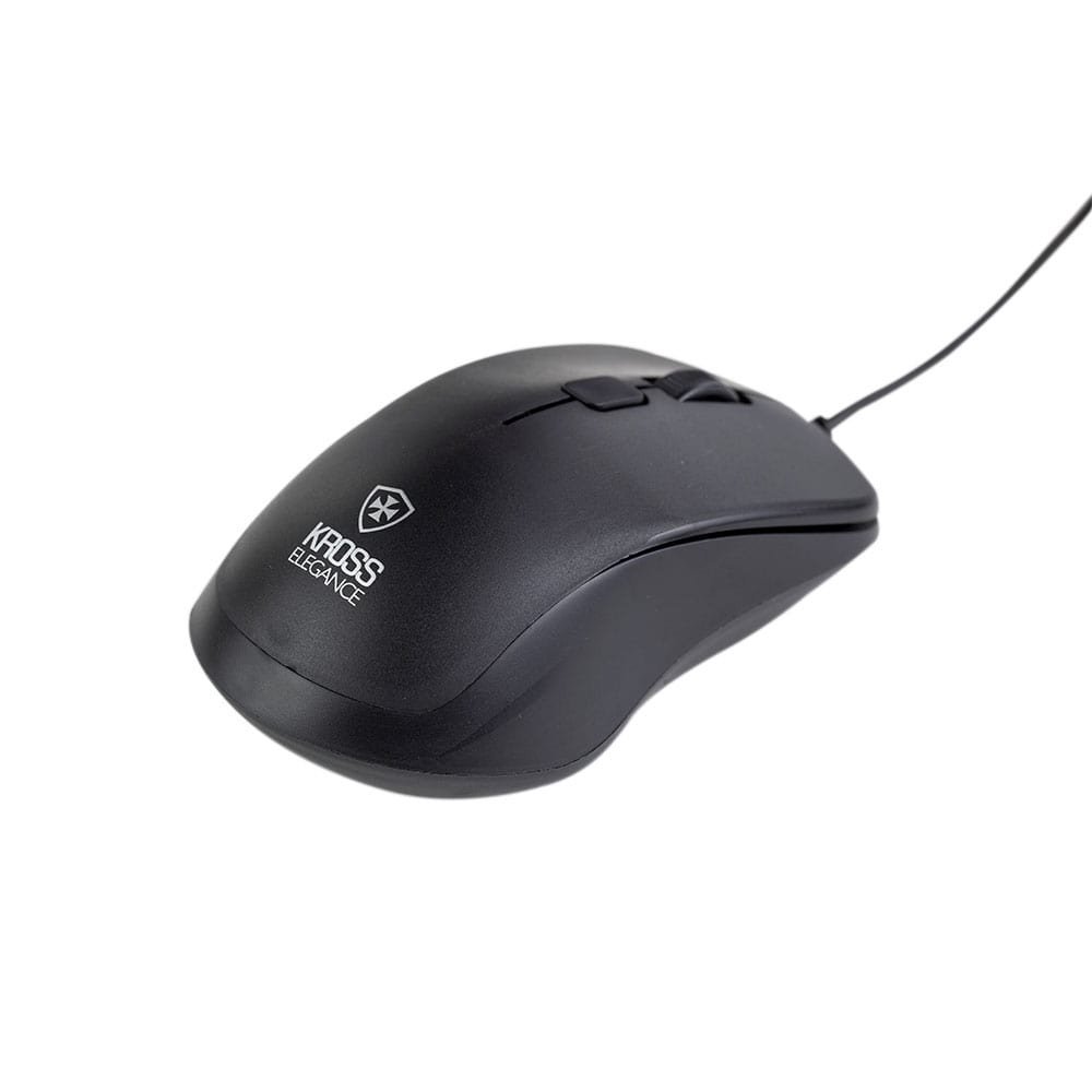 Mouse com Fio Kross USB 1.000 DPI Preto KE-M095 - 5