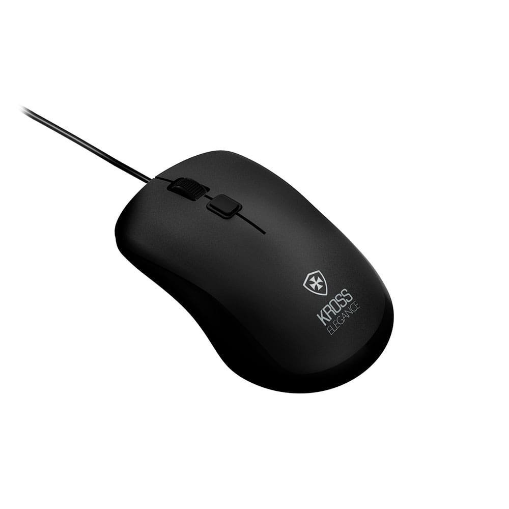 Mouse com Fio Kross USB 1.000 DPI Preto KE-M095 - 6