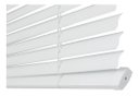 Ver imagem 4 de Persiana Horizontal de Pvc- 1,60x1,30m Cortina Off Blackout Branco