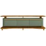 Rack para Sala de Estar Tv 75 Pol Orgânico Maui B02 Naturalle Pistache - Lyam Decor - 3