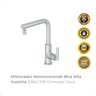Misturador Monocomando Bica Alta Cozinha 2256.c109 Cromado Deca - 2