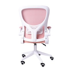 Kit 02 Cadeiras Escritório Rodizio Office Bytes Rosa - 5