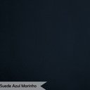 Ver imagem 6 de Conjunto Decorativo Poltrona com Puff Opala Suede Azul Marinho - Montanaris Decor MD MONTANARIS DECO