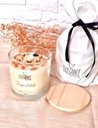 Ver imagem 1 de Vela Copo com Cristais | 180gr Ellegance Aromas 3648 Vanilla