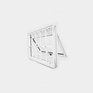 Janela de Alumínio Maxim Ar 40x60cm com Grade Lux Esquadrias