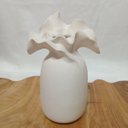 Ver imagem 5 de Vaso Decorativo Enfeite Home&Co Cerâmica 22x17x17cm Bege