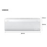 Ar Condicionado Split Inverter Samsung Windfree Ai 12000 Btus Quente e Frio 220v Ar12dxfaawkxaz - 6