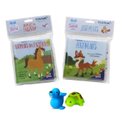 Ver imagem 1 de Kit Banho Divertido - 2 Livrinhos de Banho + Bichinhos para banho (variados) Editora Todo Livro TCHI