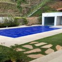 Ver mais imagens de Capa Térmica Piscina 8x2,5 300 Micras+proteção Uv Black/blue