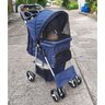 Carrinho Cao Gato Pet Passeio Animal de Estimaçao Transporte Seguro Dobravel Cesto Armazenamento por - 2