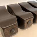 Ver imagem 6 de Kit 08 Pés de Madeira Torneados Provençal V01 Luis Xv Tabaco 13 Cm Móveis - Inoviza