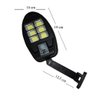 Luminária Solar Poste Parede Sensor de Movimento Presença Externo LED 3 Modos - 3