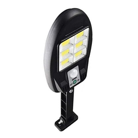 Luminária Solar Poste Parede Sensor de Movimento Presença Externo LED 3 Modos