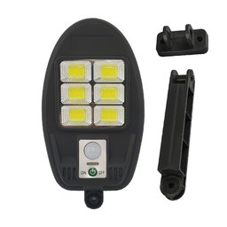 Luminária Solar Poste Parede Sensor de Movimento Presença Externo LED 3 Modos - 4