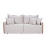 Sofá Retrátil 200cm 2 Lugares Linho Bali  - 6