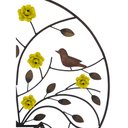 Ver mais imagens de Painel De Arvore Mandala Com Vaso Em Ferro Rustico Decorativo Para Sala Libertas Rosas Artesanato Ro