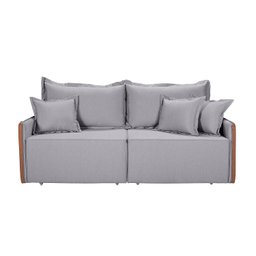 Sofá Retrátil 200cm 2 Lugares Linho Bali  - 6