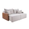 Sofá Retrátil 160cm 2 Lugares Linho Bali  - 2