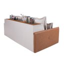 Ver imagem 7 de Sofá Retrátil 180cm 2 Lugares Linho Bali 