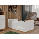 Ver imagem 4 de Quarto de Bebê com 1 Berço 1 Cômoda 3 Gavetas 1 Porta e 1 Guarda Roupa 4 Portas 4 Gavetas Bala de Go