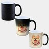 Caneca Mágica Glitter Muda de Cor Y2 Cachorro Shiba Inu Rostinho - 1