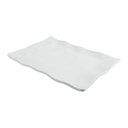 Ver imagem 1 de Prato Retangular Ondulado 44x34cm Melamina 100% Profissional Gourmet Mix