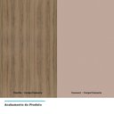 Ver imagem 2 de Armário Aéreo 120 Cm 1 Porta de Abrir 1 Porta Basculante e Nicho Superior Lari Luciane Móveis