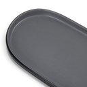 Ver imagem 6 de Prato Oval 26 X 13cm Dual Color Cinza Gourmet Mix