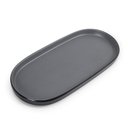 Ver imagem 3 de Prato Oval 26 X 13cm Dual Color Cinza Gourmet Mix