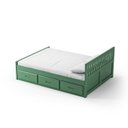 Ver imagem 6 de Cama Queen com 6 Gavetas Madeira Maciça Verde