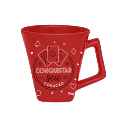 CANECA QUARTIER VERMELHA - JOGOS DO AMOR - 3