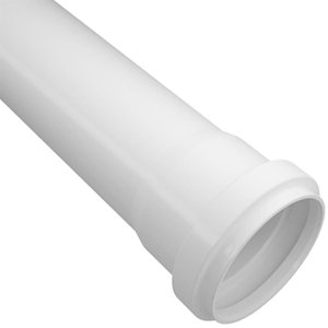 Tubo para Esgoto SN 4" 100mm 6 Metros - 11001001 - FORTLEV