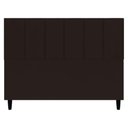 Ver imagem 1 de Cabeceira Estofada para Cama Box Queen 160 Cm Classic Suede Marrom Suede