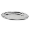 Travessa Oval Rasa Aço Inox Tradicional 20cm Gourmet Mix - 1