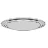 Travessa Oval Rasa Aço Inox Tradicional 20cm Gourmet Mix - 2